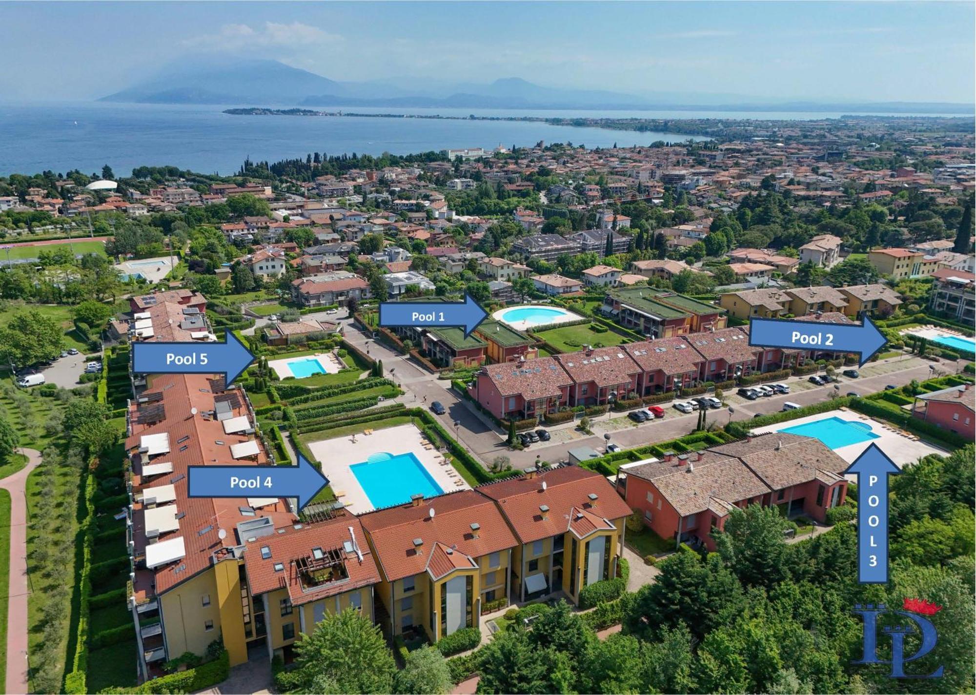 Desenzanoloft Official Partner Marriott Homes & Villas - Paradise Lake View In A 5 Pools Exclusive Residence Desenzano del Garda Exteriér fotografie
